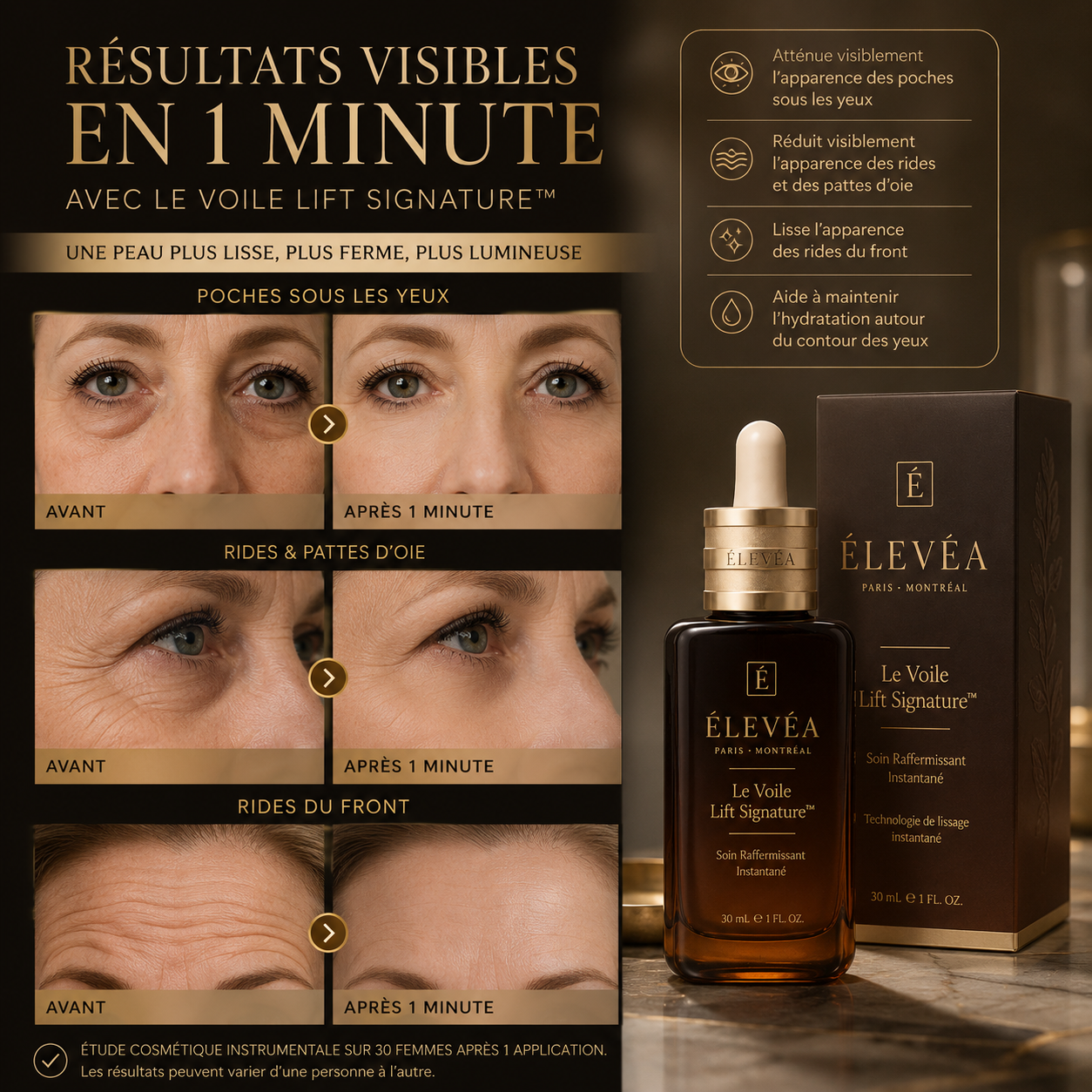 Résultats visibles en 1 minute — ÉLEVÉA